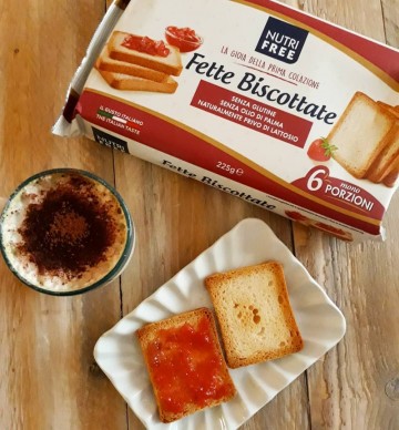 Fette biscottate beschuit glutenvrij lactosevrij Italian market