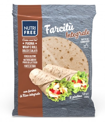 Nutrifree glutenvrije volkoren wraps Italian market