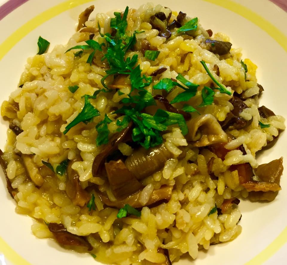 Risotto Carnaroli Funghi en Saffraan Italian Market 0 Gluten 100 Smaak